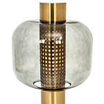 Настольная лампа со стеклянным плафоном Elario Metal Glass Table Lamp варинант исполнения - 2 | Loft Concept в Ульяновске