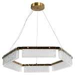 Светодиодная люстра с рельефным стеклом ICE GLASS 70 варинант исполнения - 2 | Loft Concept в Ульяновске