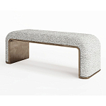 Банкетка Forli с элегантными латунными вставками  варинант исполнения - 1 | Loft Concept в Ульяновске