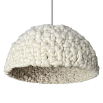 Вязаный подвесной светильник из шерсти Dome Wool Lamp  варинант исполнения - 6 | Loft Concept в Ульяновске