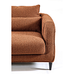 Диван в гостиную Portree Sofa Терракотовый букле варинант исполнения - 5 | Loft Concept в Ульяновске