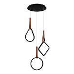 Подвесной светильник с геометрическими источниками света Geometric Architecture of Light варинант исполнения - 3 | Loft Concept в Ульяновске