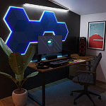 Гипсовая 3D панель с принтографией PM-52 варинант исполнения - 1 | Loft Concept в Ульяновске