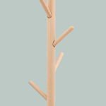 Напольная вешалка из массива бука Branches Hangers Light варинант исполнения - 3 | Loft Concept в Ульяновске