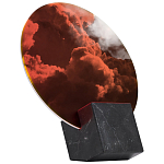 Настольное дизайнерское зеркало Poltronova Vanitas Nero Marquina Mirror and Photo Holder варинант исполнения - 1 | Loft Concept в Ульяновске