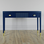 Туалетный стол - Трельяж Elsa Dreams Blue 120 см варинант исполнения - 5 | Loft Concept в Ульяновске