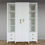 Большой шкаф с витриной Elsa Dreams White варинант исполнения - 5 | Loft Concept в Ульяновске