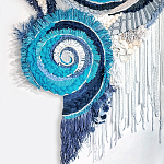 Текстильный Арт-объект ручной работы Galaxy варинант исполнения - 1 | Loft Concept в Ульяновске