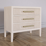 Тумба Primo  с тремя ящиками шпон Светлый дуб варинант исполнения - 3 | Loft Concept в Ульяновске