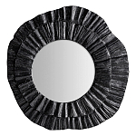 Зеркало в фактурной черной раме в современном стиле Black Maelstrom варинант исполнения - 1 | Loft Concept в Ульяновске