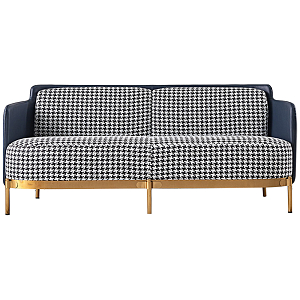 Диван Pied de Poule Blue Sofa