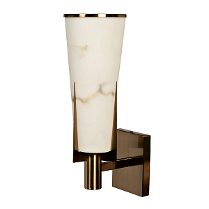 Бра с плафоном в форме конуса с расцветкой под мрамор Elegant Classic Light