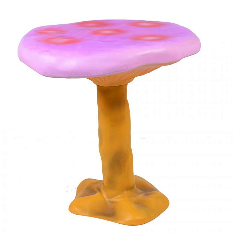 Стол Seletti Amanita Pink Розовый Оранжевый в Ульяновске | Loft Concept 