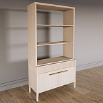 Стеллаж Primo с ящиками Светлый дуб  варинант исполнения - 2 | Loft Concept в Ульяновске