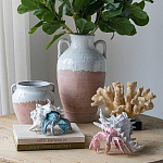 Статуэтка голубой рак с белой раковиной Marine Accessories варинант исполнения - 7 | Loft Concept в Ульяновске