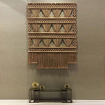 Панно Макраме коричневый цвет  варинант исполнения - 5 | Loft Concept в Ульяновске