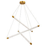 Светодиодная люстра Trumpet Tube Brass  варинант исполнения - 2 | Loft Concept в Ульяновске