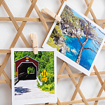 Рамка для фотографий из бамбука Bamboo Decor варинант исполнения - 5 | Loft Concept в Ульяновске