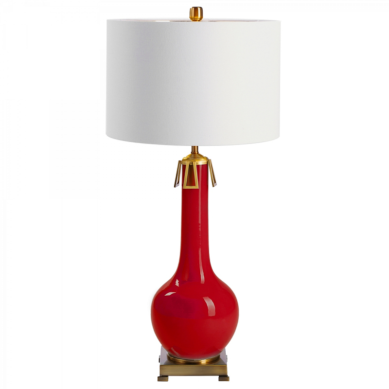 Настольная лампа Colorchoozer Table Lamp Red Красный в Ульяновске | Loft Concept 