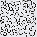 Плитка с узором Червячки варинант исполнения - 2 | Loft Concept в Ульяновске