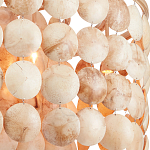 Люстра с каскадом из круглых декоративных элементов Texture Discs варинант исполнения - 1 | Loft Concept в Ульяновске