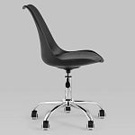 Офисный стул на металлическом основании EGGERY Black варинант исполнения - 2 | Loft Concept в Ульяновске