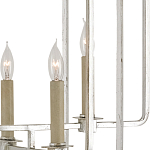 Люстра серебряная из пересекающихся прямоугольных элементов Intersecting Rectangles  варинант исполнения - 1 | Loft Concept в Ульяновске