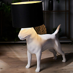Лампа COLLECTION OF DOGS с абажуром Бультерьер варинант исполнения - 12 | Loft Concept в Ульяновске