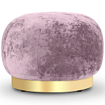 Круглый мягкий пуф Ambrose Soft Velour Pouf варинант исполнения - 2 | Loft Concept в Ульяновске