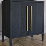 Современный Буфет Primo с 2 дверцами Черный дуб варинант исполнения - 3 | Loft Concept в Ульяновске