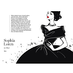 Megan Hess. Te Lttle Blk Dess варинант исполнения - 6 | Loft Concept в Ульяновске