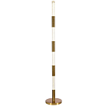 Торшер латунь Dew Drops Tube Brass One Floor Lamp варинант исполнения - 1 | Loft Concept в Ульяновске