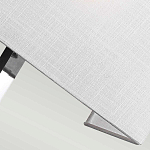 Бра с прямоугольным тканевым абажуром белого цвета Feiss варинант исполнения - 4 | Loft Concept в Ульяновске