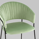 Стул в велюре фисташкового цвета Horizon варинант исполнения - 6 | Loft Concept в Ульяновске