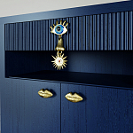 Комод Elsa Dreams Blue Двухстворчатый  варинант исполнения - 4 | Loft Concept в Ульяновске
