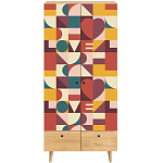 Шкаф с принтом The rebus of love варинант исполнения - 2 | Loft Concept в Ульяновске