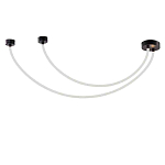 Подвесной светильник с двойными световыми дугами  Luke Lampco Tracer Lamp варинант исполнения - 1 | Loft Concept в Ульяновске