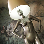 Лампа MANNEQUIN LAMP с абажуром руки на талии варинант исполнения - 9 | Loft Concept в Ульяновске