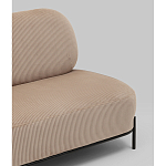 Диван Стоун велюр рельефный бежевый варинант исполнения - 3 | Loft Concept в Ульяновске