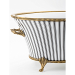 Кашпо Black white stripe варинант исполнения - 4 | Loft Concept в Ульяновске