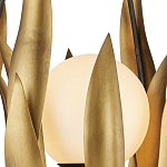 Люстра грушевидной формы с волнистыми листьями Foliage of Leaf Forms варинант исполнения - 1 | Loft Concept в Ульяновске