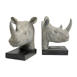 Держатель для книг Носороги варинант исполнения - 2 | Loft Concept в Ульяновске