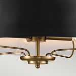 Подвесной светильник с конусовидным металлическим абажуром черного цвета Kichler варинант исполнения - 15 | Loft Concept в Ульяновске