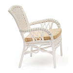 Комплект обеденный из ротанга Eloise white варинант исполнения - 2 | Loft Concept в Ульяновске