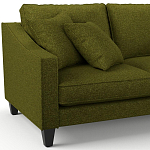 Мебельная ткань Шенилл зеленый цвет 138 см T4-24 варинант исполнения - 4 | Loft Concept в Ульяновске