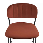 Стул барный с широкой полукруглой спинкой Chair Smooth Shapes варинант исполнения - 4 | Loft Concept в Ульяновске