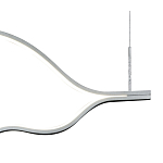 Подвесной светильник волнообразный изогнутый на двух тросах 123 см Spiral Lighting варинант исполнения - 3 | Loft Concept в Ульяновске