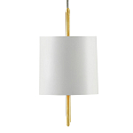 Люстра прямоугольная с белыми цилиндрическими абажурами White Ribbon варинант исполнения - 2 | Loft Concept в Ульяновске