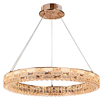 Люстра кольцевая с текстурной огранкой Reflection of Reality варинант исполнения - 1 | Loft Concept в Ульяновске