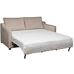 Диван двухместный раскладной светло-серый с кантом Pride варинант исполнения - 3 | Loft Concept в Ульяновске